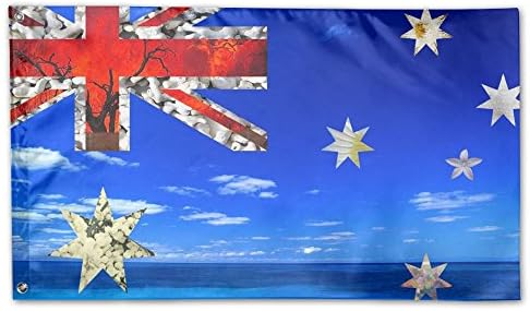 Australia Deluxe Flag, 3 X 5', Multicolor.