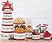 Holiday Gift Tower ‘Tis the Season Holiday Gift Candy Cane Popcorn Ghirardelli Chocolates Cookies Dark Chocolate Covered Marshmallows and more by Wine Country Gift Basketsthumb 1
