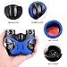 Luwint 8 X 21 Kids Binoculars, Compact and Image Stabilized (Blue)