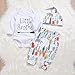 3Pcs Newborn Baby Boys Cute Little Brother Romper+Long Animal Tree Pants+Hat Playwear Bodysuit Set (White, 0-6Month)