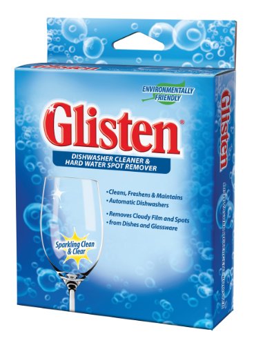 Glisten 2-in-1 Dishwasher Cleaner and Hardwater Spot Remover