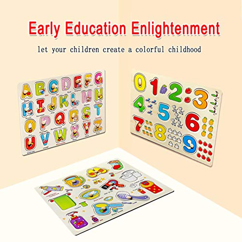 1 Toddler+Puzzles+Wooden+Toddlers+Years