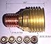 WeldingCity 5 Gas Lens Collet Body 45V44 3/32" for TIG Welding Torch 9, 20 and 25