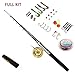 Telescopic Pen Rod Fly Fishing and Reel Combo 55 Inch Long