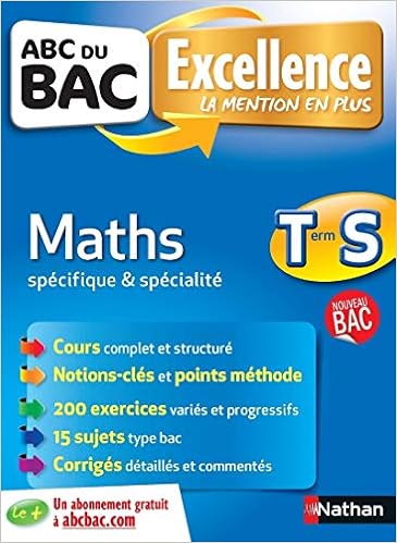 Abc Du Bac Excellence Maths Term S Specifique Et Specialite Amazon Fr Chassard Gerard Lixi Christian Livres