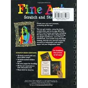 Fine Art Scratch and Sketch: A Cool Art Activity Book for Budding Fine Artists of All Ages (Scratch & Sketch)