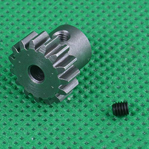 1 STÜCK 1/10 Remo LKW Motor Getriebe 0,8 Mt Modul 17 T / 15 T / 19 T Metallgetriebe 3,17mm 5mm Loch Ritzel for Slash727… – Bild 5