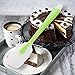 Spatula,Xpatee 4-pieces Heat-Resistant Baking Spatulas Non-stick Flexible Rubber Spatulas (Green)