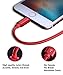 Lightning Cable for iPhone 3Pack 5ft/1.5M Charger Cable Nylon Braided For Lightning to USB iPhone Charger Cable for iPhone X/8/8 Plus/7/7 Plus/6/6 Plus/iPad Mini Air Pro, iPod And More Red