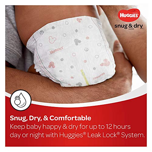 Huggies Snug & Dry Diapers, Size 2 (12-18 lb.), 180 Ct, Giant Pack (Packaging May Vary)