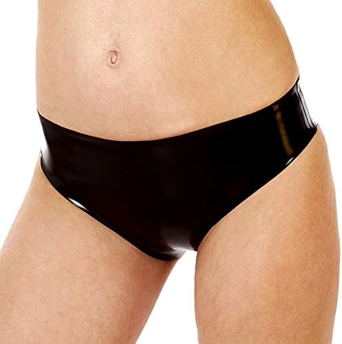 Fantasy Open Crotch Panty, Large, Black
