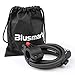 Blusmart Bike Lock Cable, 6-Feet Bike Cable Basic Self Coiling Resettable Combination Cable Bike Locks with Complimentary Mounting Bracket, 6 Feet x 1/2 Inch,1.4Lb