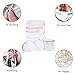 ZOTO Laundry Wash Bag, 6 Set Mesh Dedicates Bra Washing Bag with Zipper, Lingerie Garment Bag for Net Washer Dryer Washing Machine Protect Underwear,Hosiery,Sock,Baby Cloth,Travel Laundry Bag