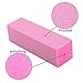 Makartt 4 Way Nail File and Buffer Block Pink Nail Filing Buffing Sanding Nail Art Tool 10 pcs Pack