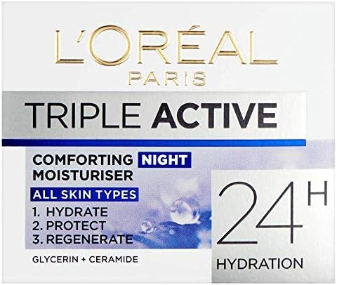 loreal triple active night cream