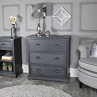 Amazon Com Shabby Chic Furniture Chalk Paint Chalk Based Furniture And Craft Paint For Home Decor Diy Projects Wood Furniture Chalked Interior Paints With Rustic Matte Finish 250ml Anthracite Home Improvement