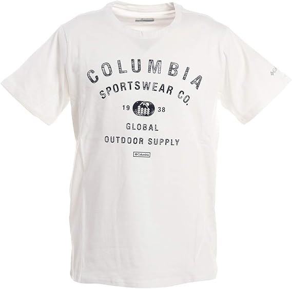 Amazon コロンビア メンズ アウトドア 半袖tシャツ パスレイク グラフィックtシャツ Ae0402 Columbia Tシャツ カットソー 通販