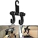 Zeltauto Auto Car Vehicle Seat Headrest Bag Hanger Hook Holder,Universal Car Seat Back Hanger Organizer Hook