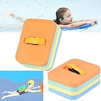 GONGting Foam Back Floating Board Kickboard Training Aid with Buckle Belt for Kids Swimming Beginner (A)