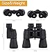 BuySevenSide 20x50 Powerful High Definition Binoculars with Durable Portable and Fully Coated Lens For Birding Watching, Camping, Hunting, Concert, Sports, Sightseeing and More