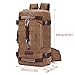 Aduds 3-Ways Travel Backpack,Convertible Duffle Backpack Weekender Bag Travel Overnight Backpack Retro Rucksack fit 17 inch Laptop