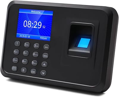 PRIZOM F01 Fingerprint Time Attendance Clock Biometric USB IP54 System