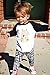 FEITONG 1 Set Infant Baby Boy's T-Shirt +Geometric Print Pants (36 Months)