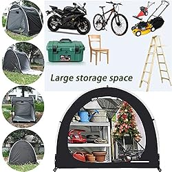 Large Bike Cover Storage Shed Tent,Portable Bicycle