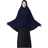 Women's High Stretch Hijab Muslim Arabian Long Milk Silk Purity Color Chiffon Hijab