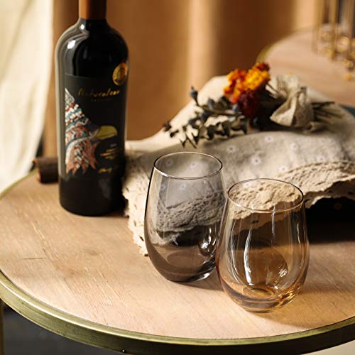 MIUSITE Essential Wine Water Drinking Highball Glasses Set of 4-500ml（17.6oz） - Thumbnail 6