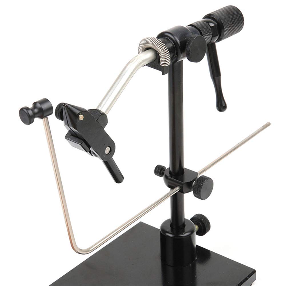 人工フライ作り フライタイイングバイス Meiyiu 釣り道具アクセサリー フライフィッシングボックス 回転式 B07kr3sxbc タイイング道具 超目玉