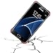 Galaxy S7 Case, MoboZx [Premium Flexible] Innovative Dotted Design Semi-Transparent Protective Slim Anti-Slippery Scratch-Resistant Shock-Proof Reinforced TPU Bumper, for Samsung Galaxy S7 (Clear)