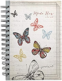 "Made New" Butterfly Hardcover Wirebound Journal