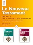 Livre Audio Le Nouveau Testament : Les 4 Évangiles, les Actes des Apôtres, les Épîtres, L'Apocal by 