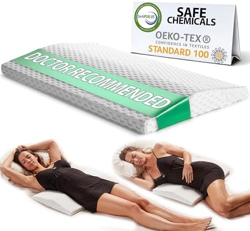 ComfiLife Lumbar Support Pillow for Sleeping Memory Foam Pillow