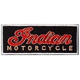 Indian Motorcycle IRON ON PATCHES #Black# WITH FREE GIFT#