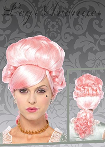 Pink marie antoinette wig Clearance