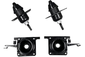 HUYILUN0104 1 Set Hood Release Latch Upper And Lower Lock Compatible With Volvo Truck VN VNL