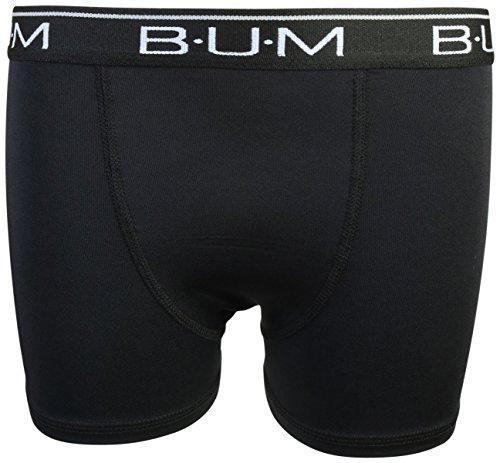 B.U.M. Equipment Boys\' Performance Active Compression Underwear Boxer Briefs (6 Pack), Navy/Charcoal/Black, Large/12-14' - Thumbnail 3