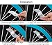 LeBoLike Bike Spoke Lights Cycling Bike Wheel Lights for Bicycle Decoration 6 Pack - Batteries Included