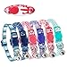 Didog 6Pcs Fresh Color Cat Collars with Bell,Breakaway Soft Adjustable Nylon Cat Collars with Safty Buckle,Fit Kitten,Small Dogs