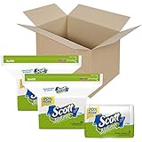 Scott Naturals Flushable Cleansing Cloths Refill, 391 Count