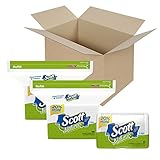 Scott Naturals Flushable Cleansing Cloths Refill, 391 Count