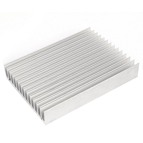 Aluminum Heat Diffuse Cooling Fin Heatsink 150mx110mx25mm