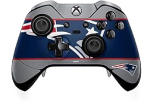 Skinit Decal Gaming Skin Compatible with Xbox One Elite Controller - Officially Licensed NFL New England Patriots Zone Block Design