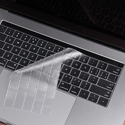 Se7enline Compatible with 2020-2024 MacBook Pro 13 inch Keyboard Cover M1 M2 A2338/A2289/A2251 & 2019-2021 MacBook Pro 16 inch Keyboard A2141 Ultra Thin TPU Protector, Transparent/Clear