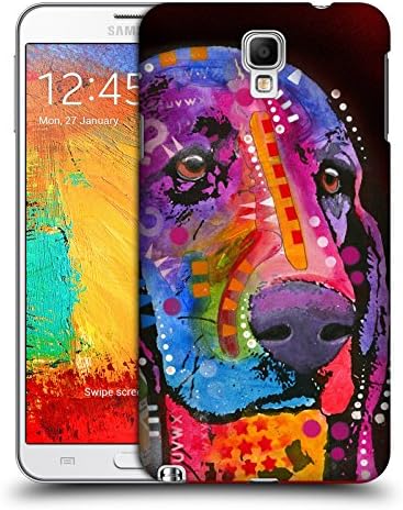Official Dean Russo Basset Hound Dogs Hard Back Case for Samsung Galaxy Note 3 Neo