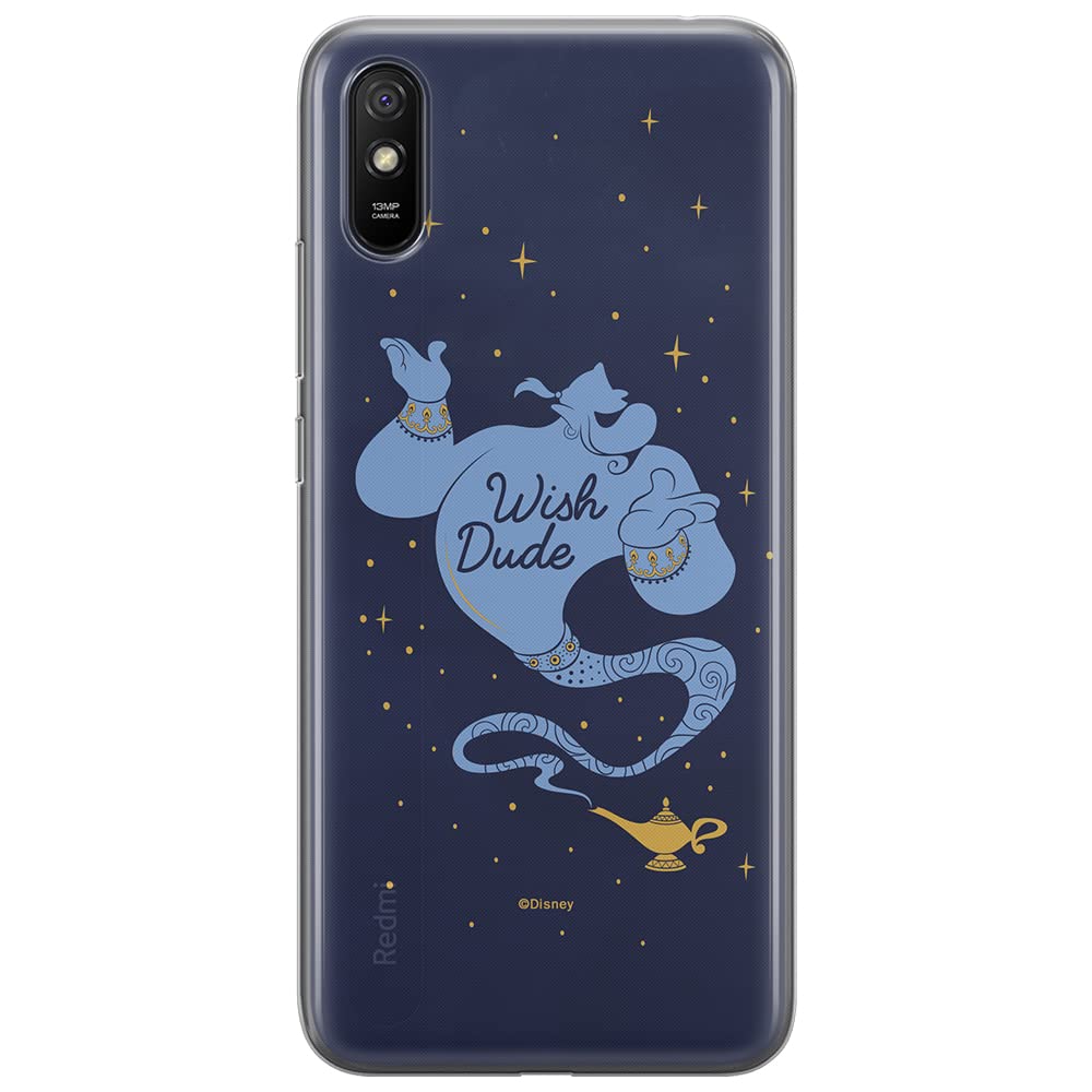 ERT GROUP mobile phone case for Xiaomi REDMI 9A original and officially Licensed Disney pattern Genie 003 optimally adapted to the shape of the mobile phone, case made of TPU