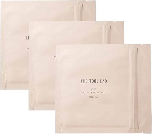Amazon The Tool Lab ザツールラボ 1042 デイリーパフ クレンジング パッド ティッシュ 10枚入 3個set 合計30枚 洗浄 お手入れ パフ メイク道具 クレンザー プレミアム 韓国化粧品 韓国コスメ 人気 The Tool Lab メイク道具 フェイスケアツール 通販