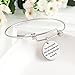 Inspirational Bracelet Expandable Bangle - You were given this life because you are strong enough to live